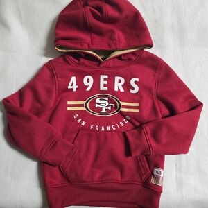 San Francisco 49ers youth Hoodie- wash wear